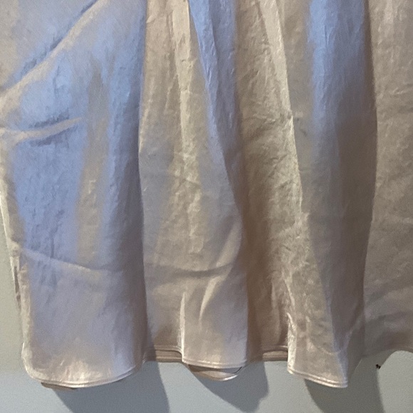 Y2K Babaton Light Cream A-Line Skirt - Picture 3 of 7